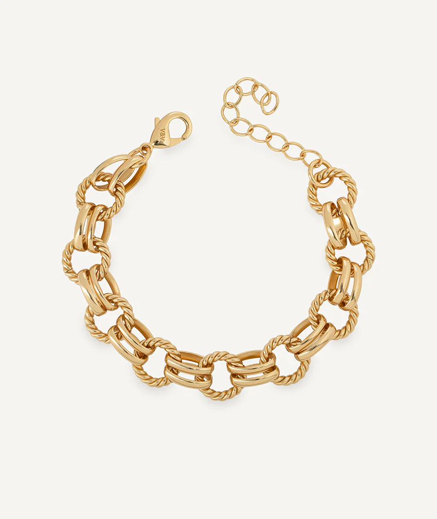 Pulsera Eslabones Relief